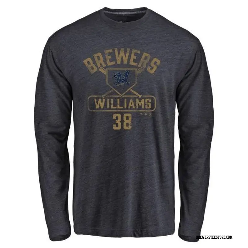 Youth Navy Milwaukee Brewers Basic Long Sleeve T-Shirt