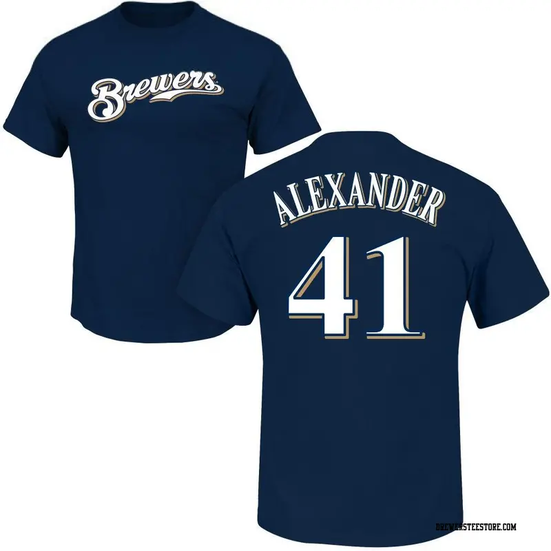 Ryan Braun Milwaukee Brewers Men's Navy Roster Name & Number T-Shirt 