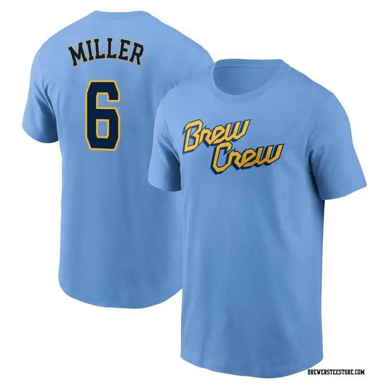 Justin Smoak Milwaukee Brewers Men's Backer T-Shirt - Ash